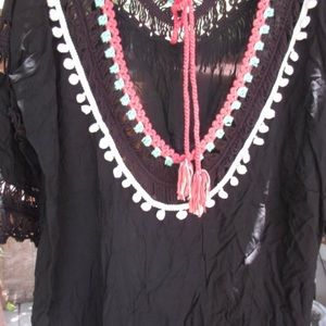 Plus Sizes Beautiful Black Top Sizes 1X 2X 3X